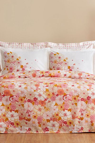 Karaca Home Pegy Double Salmon Pique Set - 100% Cotton