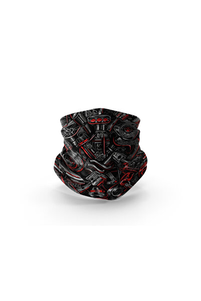 Vwear Motorcu Buff Maske Outdoor Boyunluk Unisex Bandana Baf Bandana Saç Band...
