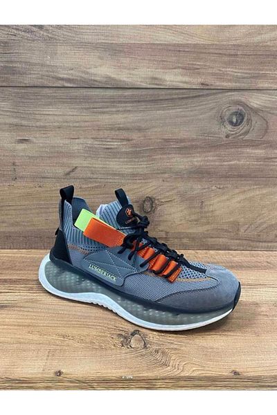 lumberjack Ellonium 4M 4FX - Γκρι ανδρικά αθλητικά παπούτσια