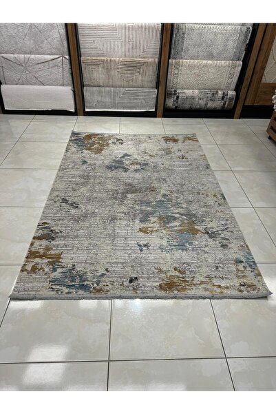 DİLEK HALI DİORA MAURIIUS 9035 A GRI  Doğal ipliklerle  Üretilen Modern Desen...