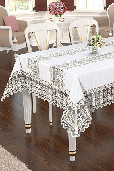 TAVOLO UNIQUE مفرش طاولة أنجيلا فاخر من الكتان