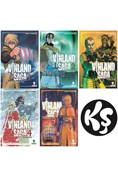 Kurukafa Yayınları Vinland Saga - Vinland Destanı 1-2-3-4-5 manga seti (5 kitap)