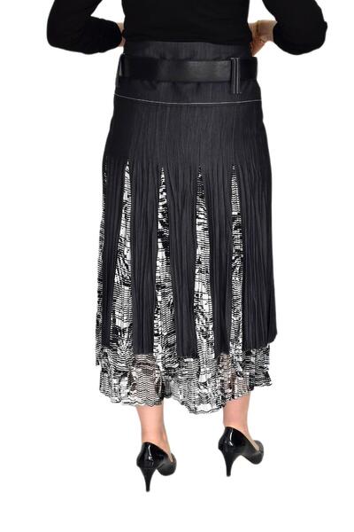 ESTİ Women's Chiffon Skirt - Parched Sweater, NS-21982
