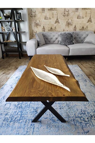 uğurlubaylar Doğal Ağaç Kütük Orta Sehpa