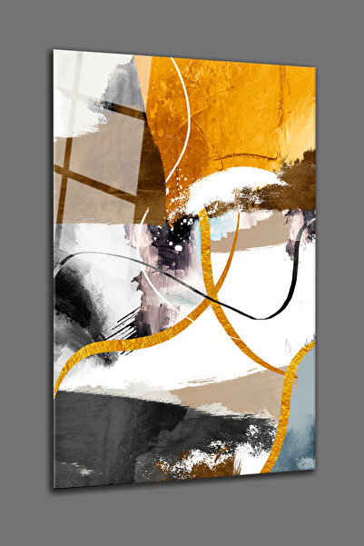 BV DEKOR ΠΟΛΥΓΩΝΟ ΣΧΕΔΙΟ ΑΦΗΡΗΜΕΝΗ ΓΥΑΛΙΝΗ ΖΩΓΡΑΦΙΚΗ-ΔΙΑΚΟΣΜΗΤΙΚΗ ΚΑΙΝΟΤΟΜΗ Π...