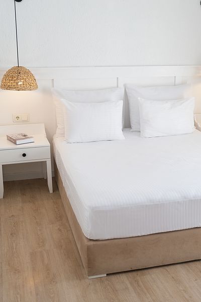 Lawon Tokyo Series 83tel Double Cotton Satin Hotel Bed Sheet 240*280cm