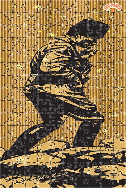 Teona Ahşap Atatürk Kocatepe'de Dekoratif Çift Katlı Çerçeveli Asılabilir Ahş...