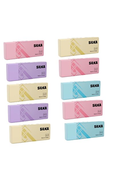 Silka ART-45 ممحاة باستيل حجم صغير - 10 قطع