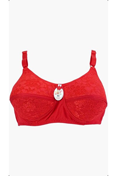 PATRON Tektaş Mother Size Crop Non-Wire Gathering Patterned Bra