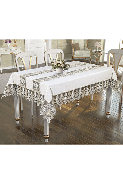 TAVOLO UNIQUE Luxurious Linen Eating Table Cover with Color
