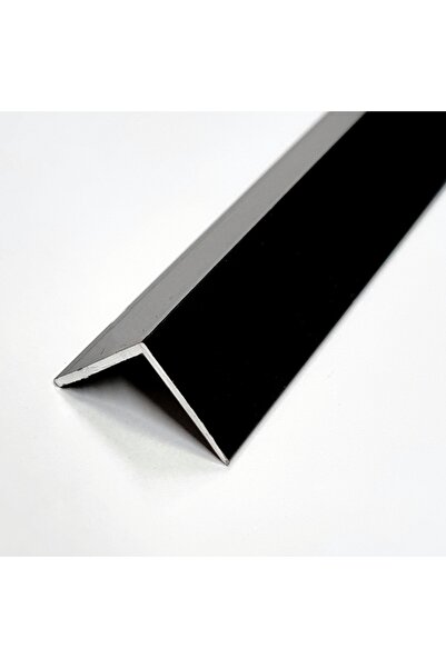 Şahin Alüminyum Köşe Profili Alüminyum Köşebent L Profil 3 Cm X 3 Cm X 100 Cm Siyah