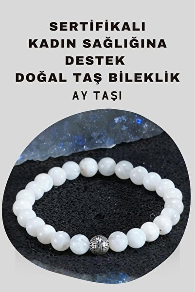 Ssilhoutte Doğaltaş Natural Stone Bracelet to Support Women's Health - Certif...