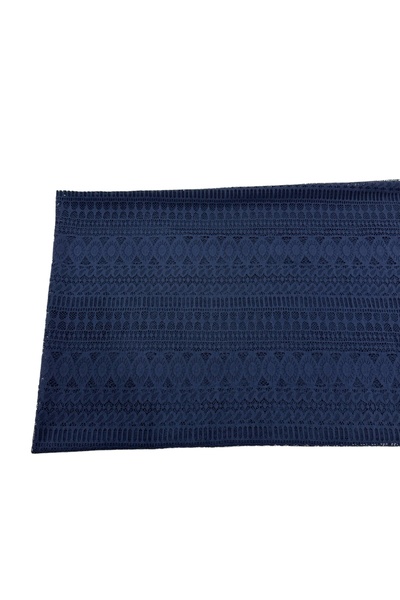 Esterella Patterned Tulle Fabric/ Knitted Fabric with Report Pattern/ Waterway Pattern Fabric Width: 140 cm / Single Width