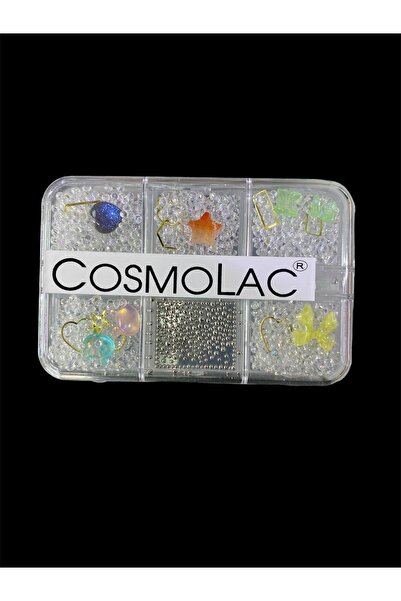 Cosmolac MİNİ CHARM NAİL ART TIRNAK SÜS SETİ