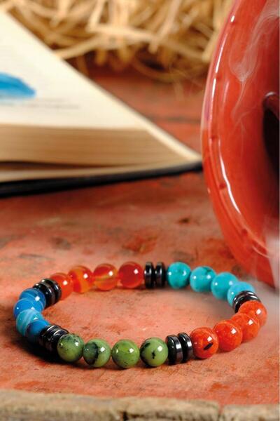 Ssilhoutte Doğaltaş سوار برج الثور للنساء والرجال - الحجر الطبيعي، العقيق الأ...