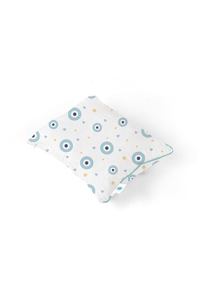 DEUX LAPINS Le Nazar - 100% Cotton Muslin Baby Pillow