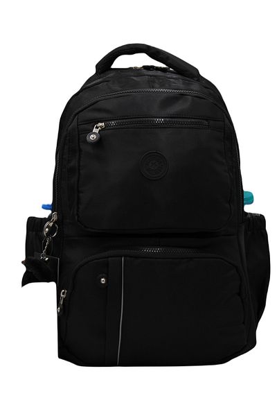 LaddyCo Unisex Black School Bag - Bts Water Repellent Fabric, A3162