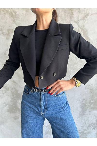 ZF BUTİK Crop Jacket