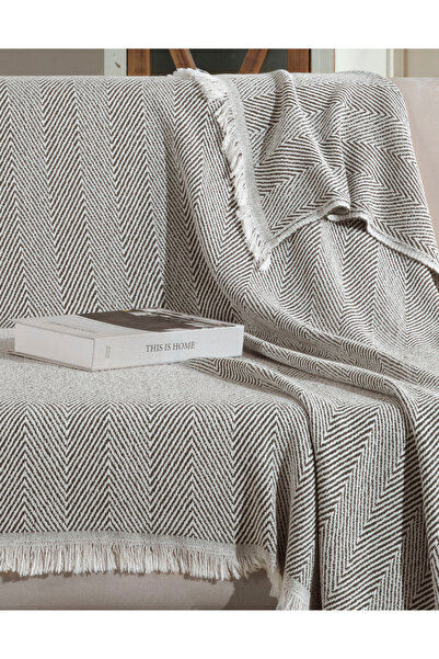 Lux Touch Lily Khaki Sofa Bed - 150x200 cm Cotton Tufted Sofa Cover