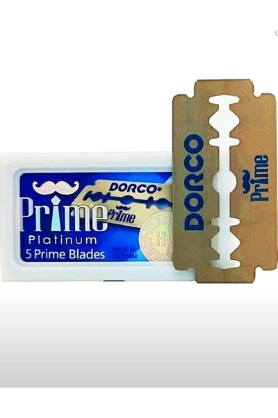 efmues Dorco Leaf Razor Prime Platinum Razor Blade 1 Pack