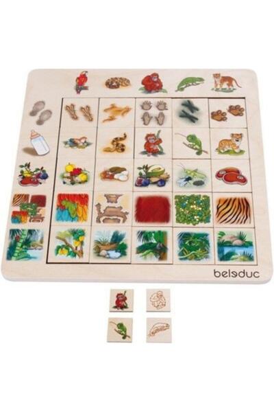 Beleduc 2 26X26Cm Animals Matching