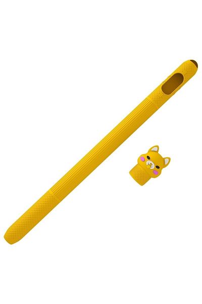 NANOSPACE Apple Pencil Pro - حافظة سيليكون واقية مضادة للانزلاق على شكل قطة (المنتج ليس قلمًا)
