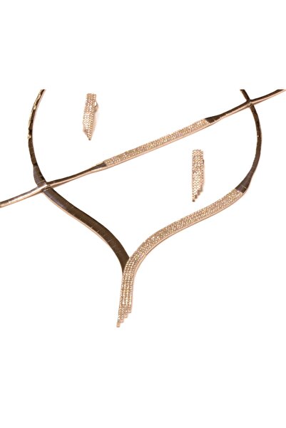 Hakan Güler Kuyumculuk Beyaz Altın Su Yolu Set Takım