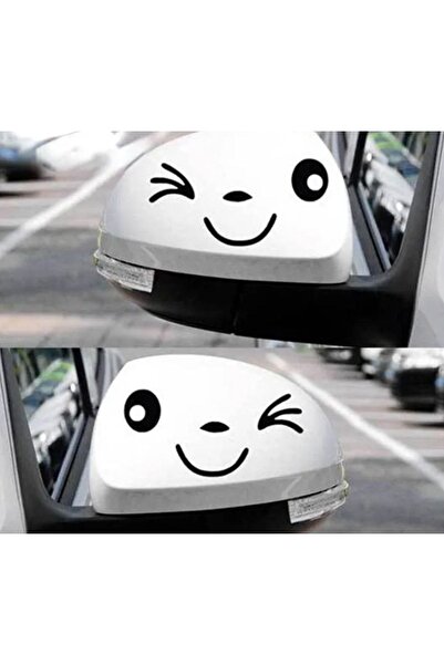 HMNL Göz Kırpma Dikiz Ayna Sticker 11x5 Cm