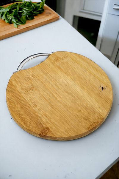 SürLaz Bamboo Ergonomic Cutting Cutting Board