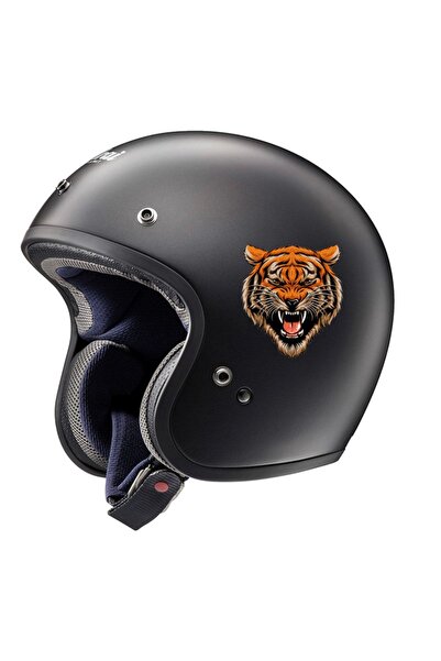 HMNL Kaplan Tiger Oto, Motorsiklet, Kask, Laptop Sticker 13x11 Cm