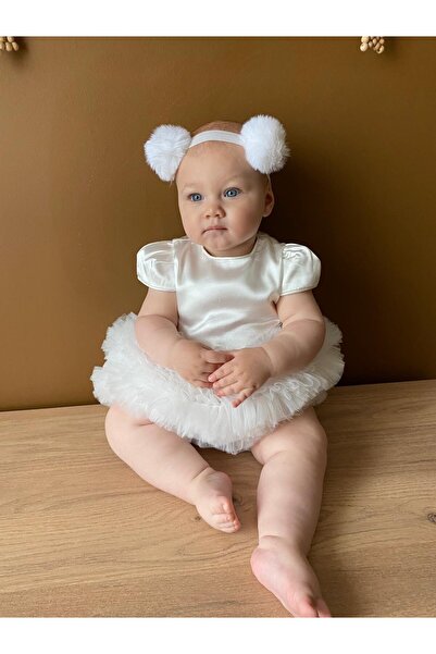 Minizade Rochie de nunta pentru petrecere de aniversare cu captuseala cu tutu pentru fetita si copil