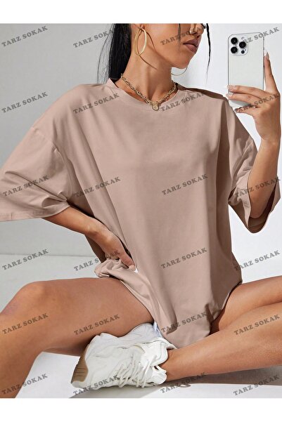 Tarzsokak Tricou oversize unisex - simplu, imprimat