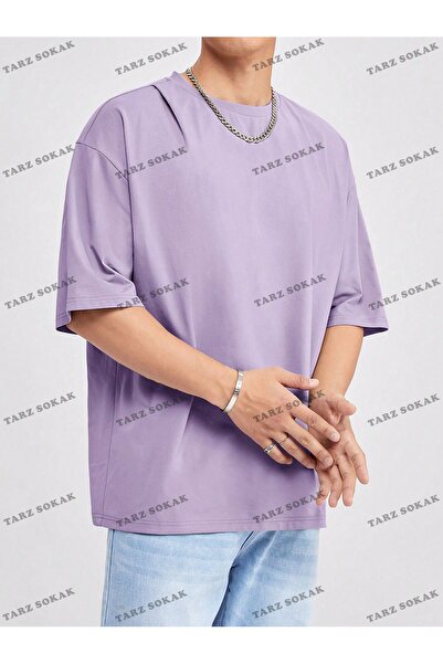 Tarzsokak Ανδρικό μπλουζάκι Unisex Oversize - 3 στάμπα σε απλή εφαρμογή