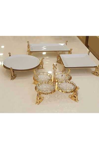 AlyaHomeAksesuar 4 Parça Çita Sunum Seti