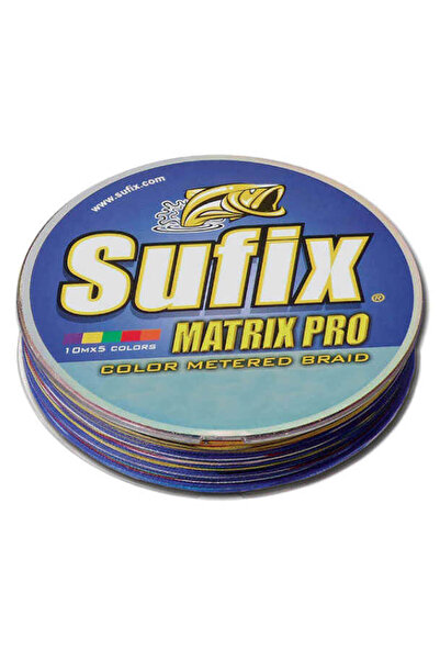 SUFIX Matrix Pro İp Misina MULTICOLOR-0.60MM - 1000MT - 90KG