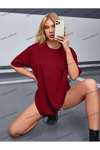 Tarzsokak Tricou oversize unisex - simplu, 4 imprimate