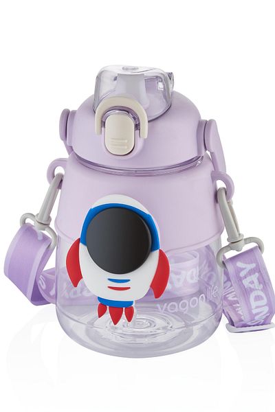 Vagonlife 1200ml Astronaut Designed School Children's Water Bottle