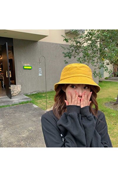 Betülce قبعة صياد السمك العتيقة للجنسين - تصميم الدلو