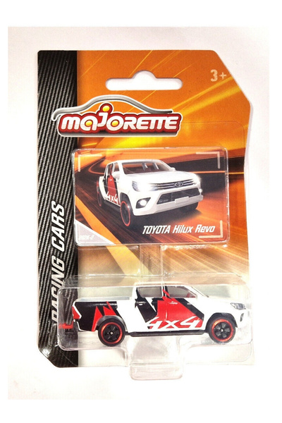 Majorette 1/64 Ölçek Racing Cars Uzun Kart Araçlar 292K-2 Toyota Hilux Revo