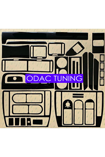ODAC TUNING فولكس فاجن باسات B5 B5.5 - بيانو أسود أسود طقم قشرة الماهوجني تصم...