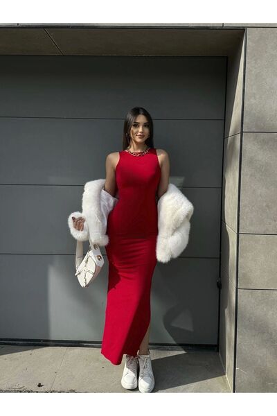 khar Halter Yaka  Elbise amoo