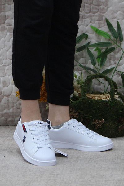 U.S. Polo Assn. US Polo Assn.Costa Wmn - Pantofi de damă, alb, bleumarin, albastru
