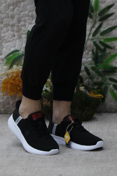 lumberjack Karlo Men's Black Sneakers - Light and Comfortable