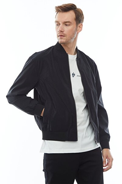 PAULMARK Ανδρικό πλεκτό παλτό Bomber Oversize - M1931