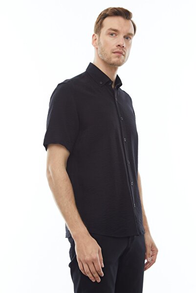 PAULMARK Ανδρικό κοντομάνικο πουκάμισο Slim Fit - KSD4543