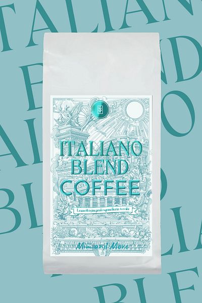 Mim and More 1 Kg Italiano Blend Coffee - Espresso Core
