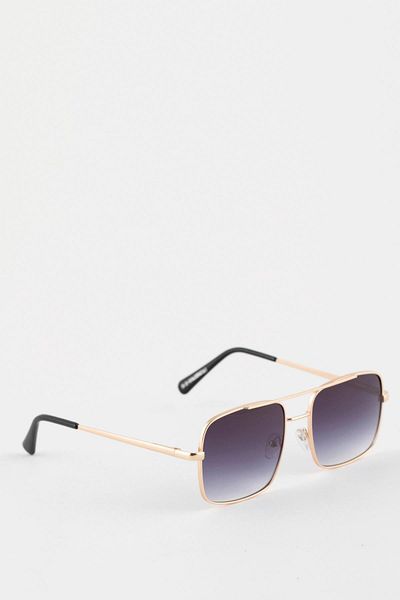 DeFacto Men's Square Sunglasses - D0894AXNS