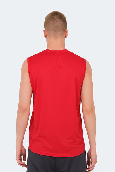 Slazenger Men's Red T-Shirt - RAJYA