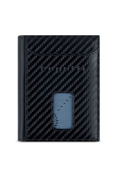 BUGATTI Güvenli İnce Geldbörse RFID Schutz Leder 8 cm