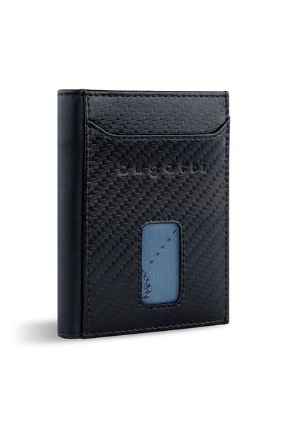 BUGATTI Secure Slim Wallet RFID protection Leather 8 cm
